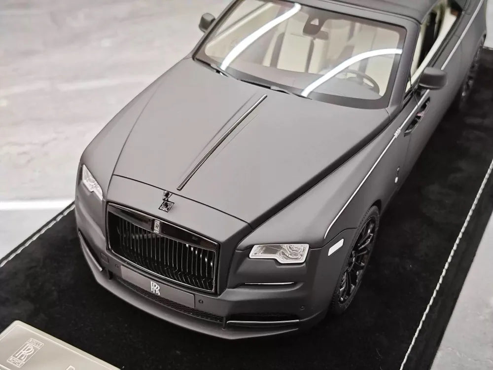 [Henson & Heaven] 1:18 Rolls-Royce 2015 Dawn Black Model Car Resin