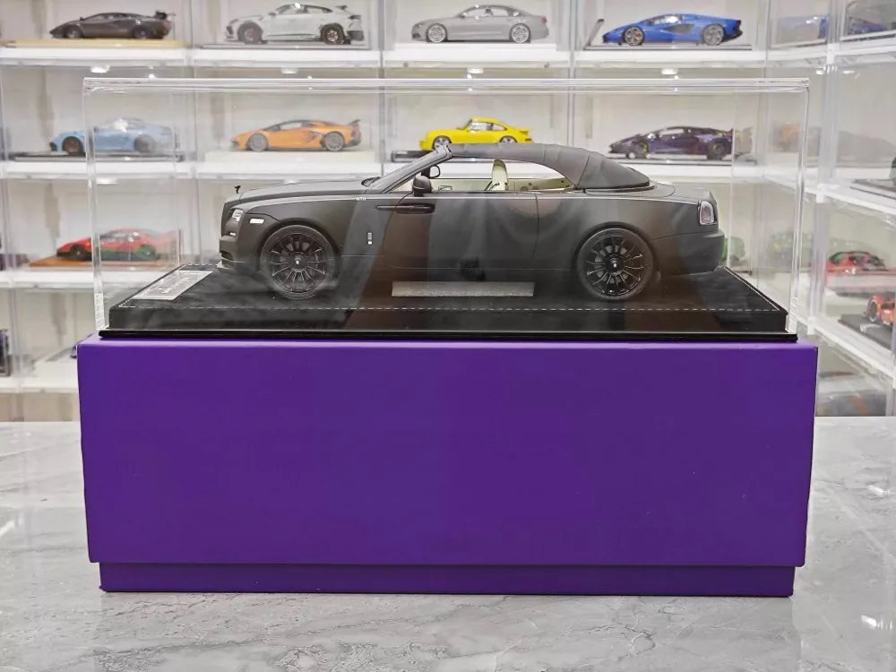 [Henson & Heaven] 1:18 Rolls-Royce 2015 Dawn Black Model Car Resin