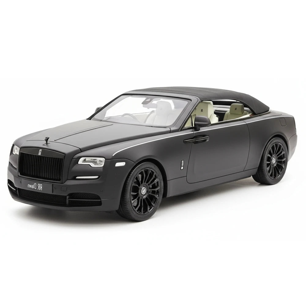 [Henson & Heaven] 1:18 Rolls-Royce 2015 Dawn Black Model Car Resin