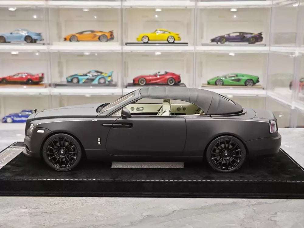 [Henson & Heaven] 1:18 Rolls-Royce 2015 Dawn Black Model Car Resin