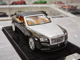 [Henson & Heaven] 1:18 Rolls-Royce 2015 Dawn Black & Silver Model Car Resin