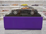 [Henson & Heaven] 1:18 Rolls-Royce 2015 Dawn Black & Silver Model Car Resin