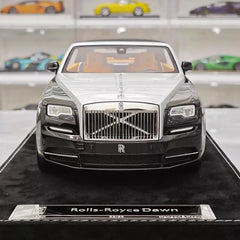 [Henson & Heaven] 1:18 Rolls-Royce 2015 Dawn nero & argento modellino di auto resina