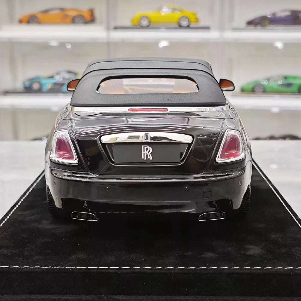 [Henson & Heaven] 1:18 Rolls-Royce 2015 Dawn nero & argento modellino di auto resina