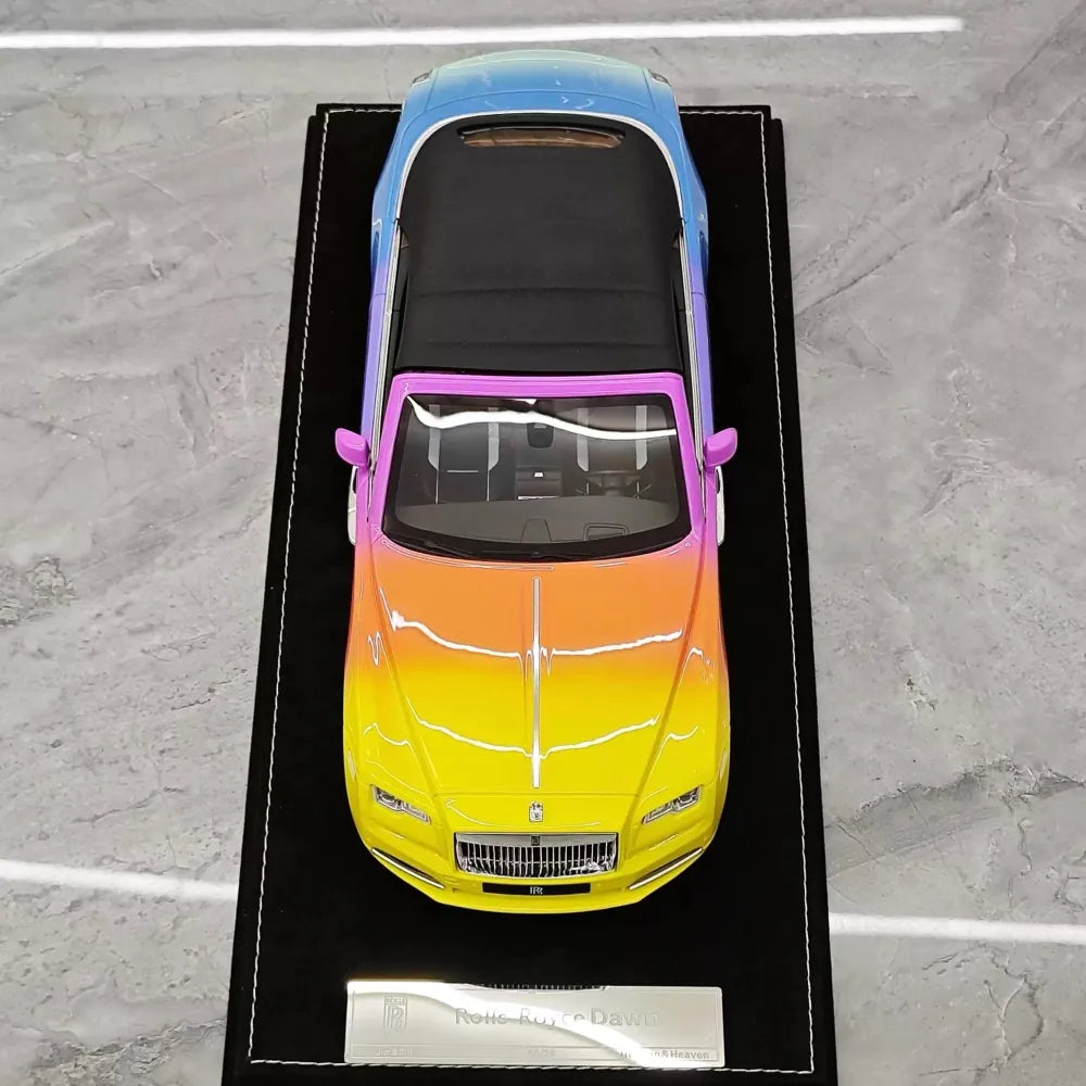 [Henson & Heaven] 1:18 Rolls-Royce 2015 Dawn Gradient Model Car Resin