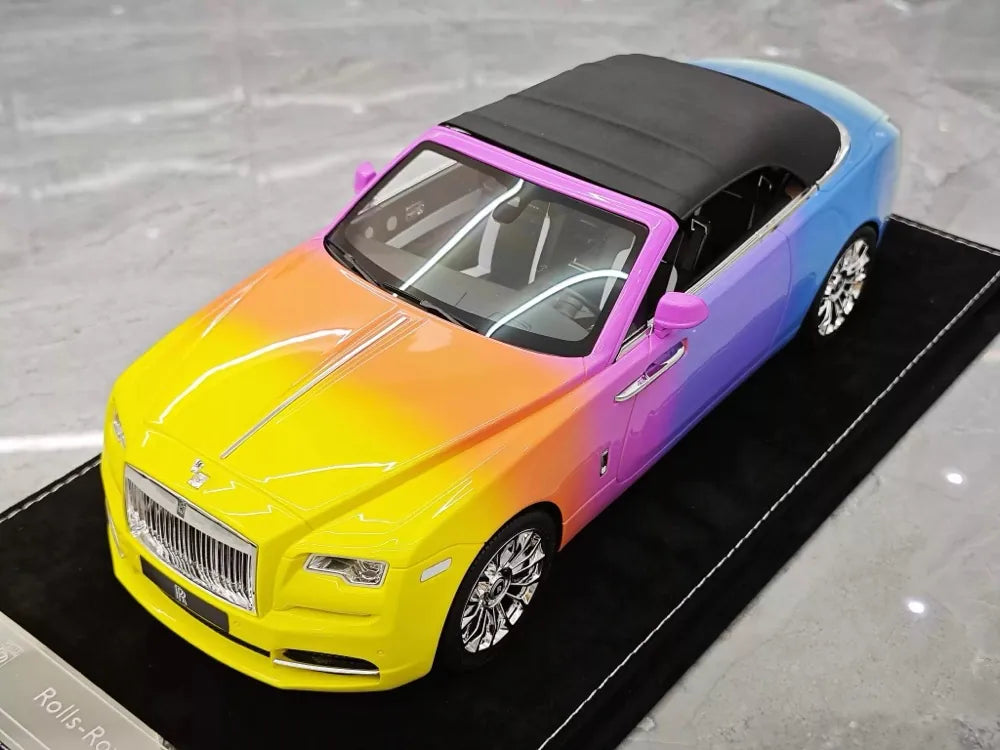 [Henson & Heaven] 1:18 Rolls-Royce 2015 Dawn Gradient Model Car Resin