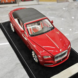 [Henson & Heaven] 1:18 Rolls-Royce 2015 Dawn Red Model Car Resin