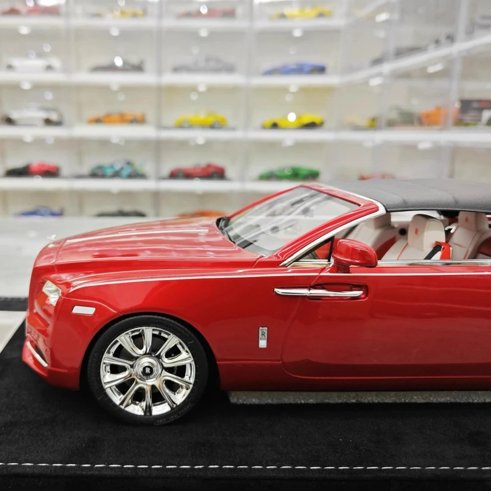 [Henson & Heaven] 1:18 Rolls-Royce 2015 Dawn Red Model Car Resin