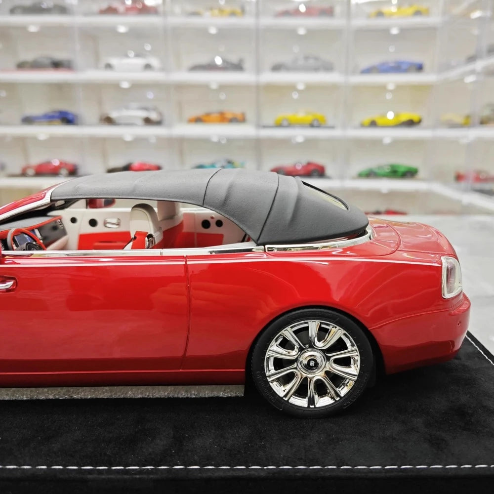 [Henson & Heaven] 1:18 Rolls-Royce 2015 Dawn Red Model Car Resin
