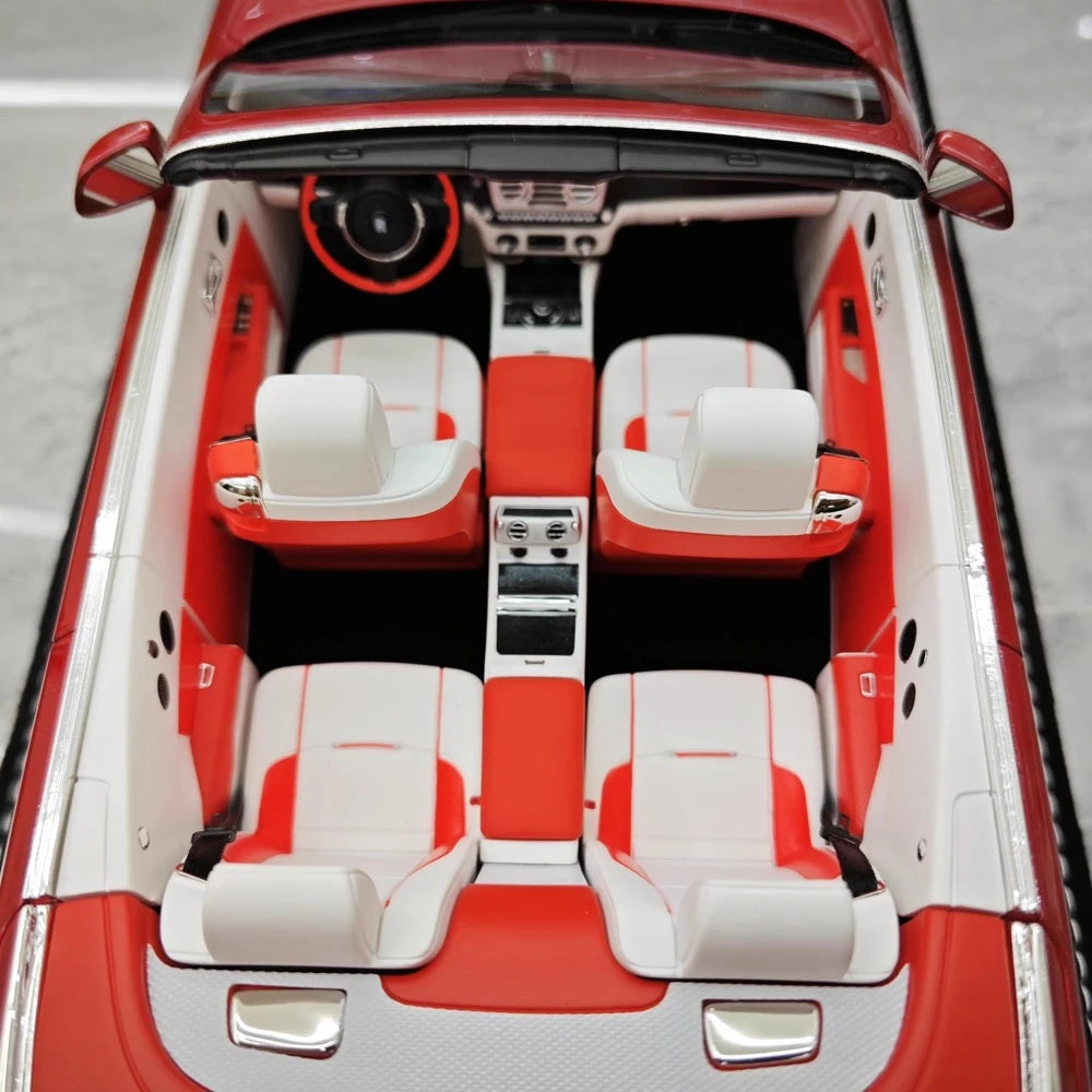 [Henson & Heaven] 1:18 Rolls-Royce 2015 Dawn Red Model Car Resin