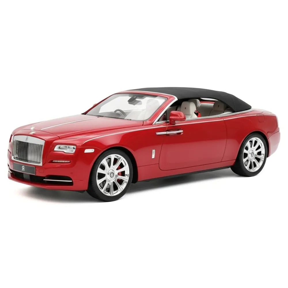 [Henson & Heaven] 1:18 Rolls-Royce 2015 Dawn Red Model Car Resin