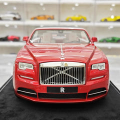 [Henson & Heaven] 1:18 Rolls-Royce 2015 Dawn Red Model Car Resin