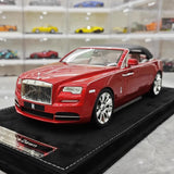 [Henson & Heaven] 1:18 Rolls-Royce 2015 Dawn Red Model Car Resin