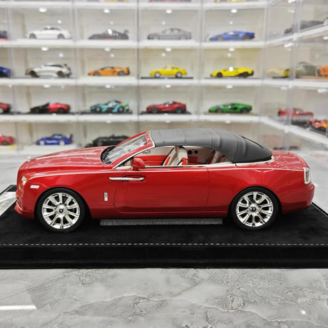 [Henson & Heaven] 1:18 Rolls-Royce 2015 Dawn Red Model Car Resin