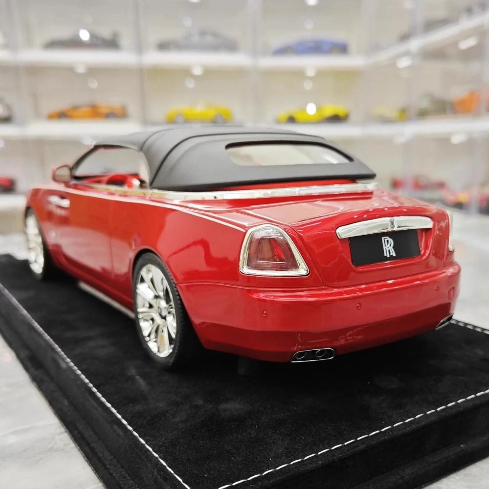 [Henson & Heaven] 1:18 Rolls-Royce 2015 Dawn Red Model Car Resin