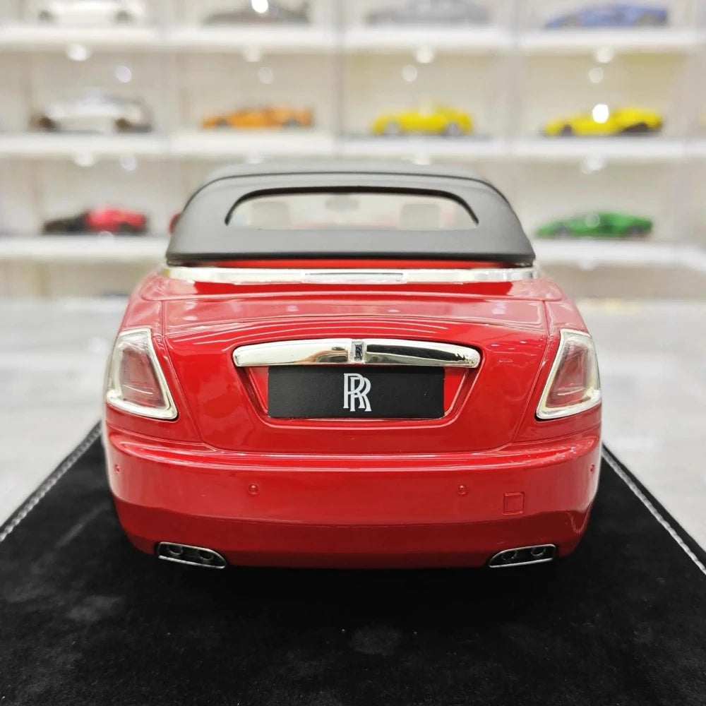 [Henson & Heaven] 1:18 Rolls-Royce 2015 Dawn Red Model Car Resin