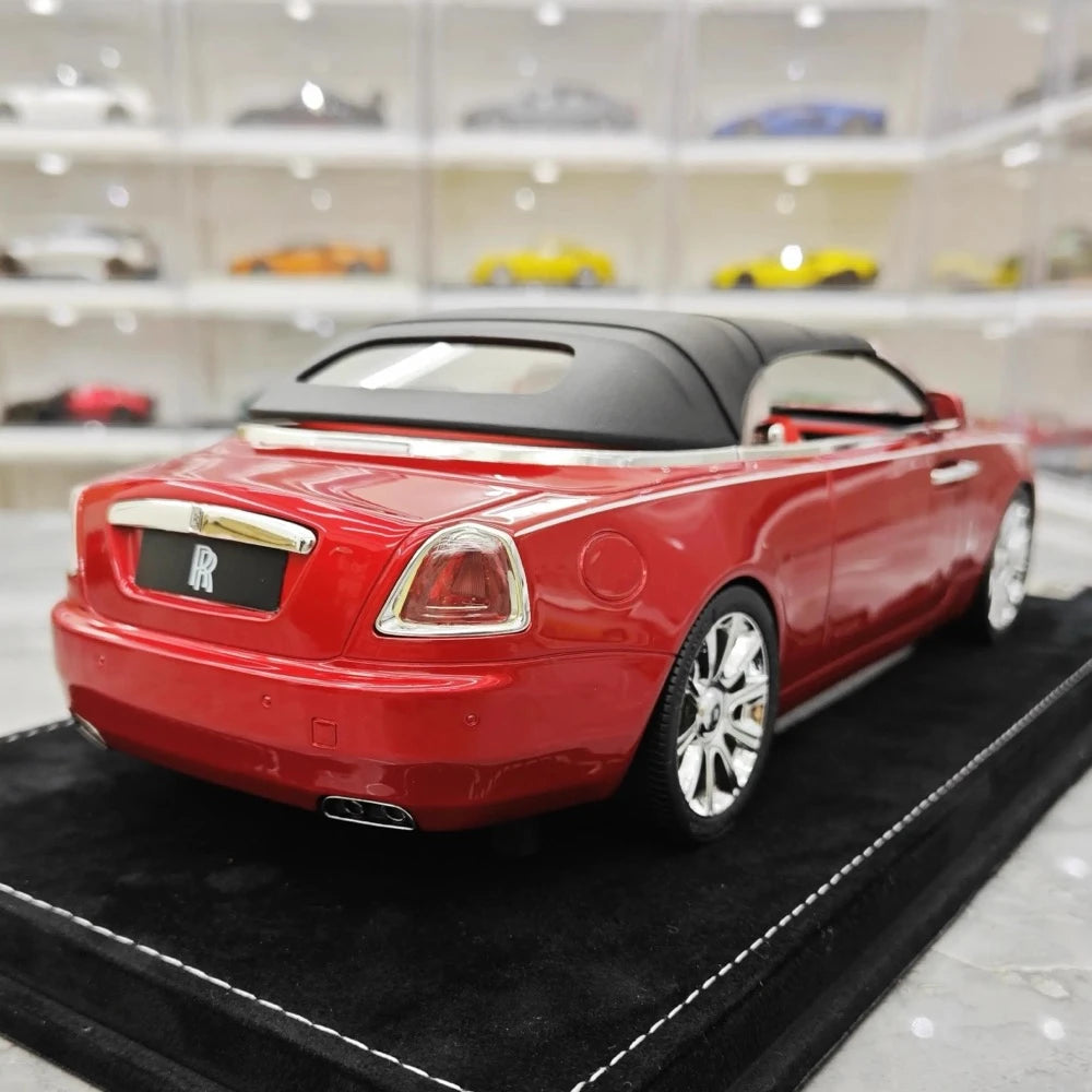 [Henson & Heaven] 1:18 Rolls-Royce 2015 Dawn Red Model Car Resin