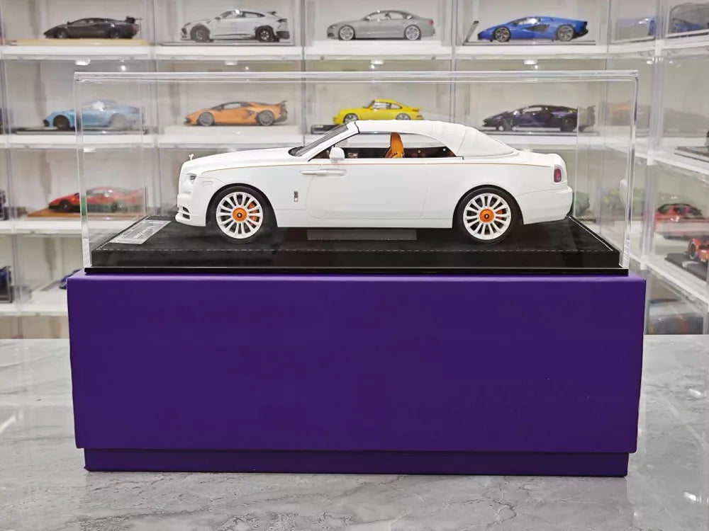 [Henson & Heaven] 1:18 Rolls-Royce 2015 Dawn White Model Car Resin
