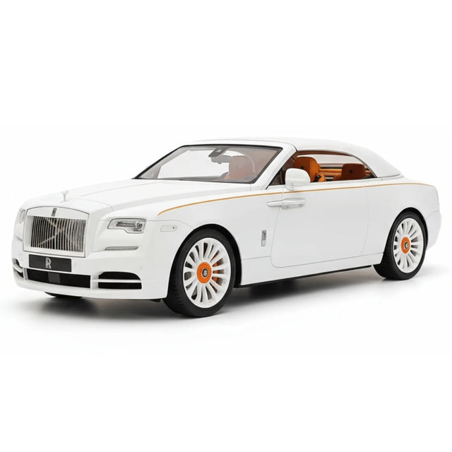 [Henson & Heaven] 1:18 Rolls-Royce 2015 Dawn White Model Car Resin
