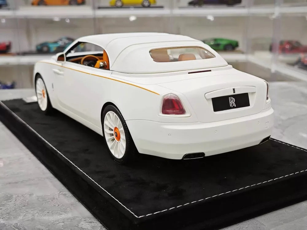 [Henson & Heaven] 1:18 Rolls-Royce 2015 Dawn White Model Car Resin