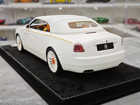 [Henson & Heaven] 1:18 Rolls-Royce 2015 Dawn White Model Car Resin
