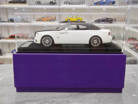 [Henson & Heaven] 1:18 Rolls-Royce 2015 Dawn White & Black Model Car Resin