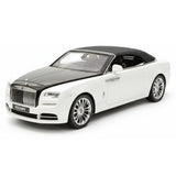 [Henson & Heaven] 1:18 Rolls-Royce 2015 Dawn bianco & nero modellino di auto resina