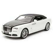 Henson & Heaven Rolls-Royce 2015 Dawn 화이트 및 블랙 1:18 – 컬렉션용 레진 미니카