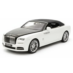 [Henson & Heaven] 1:18 Rolls-Royce 2015 Dawn ホワイト & ブラック モデルカー レジン