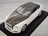 [Henson & Heaven] 1:18 Rolls-Royce 2015 Dawn bianco & nero modellino di auto resina