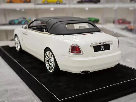 [Henson & Heaven] 1:18 Rolls-Royce 2015 Dawn White & Black Model Car Resin