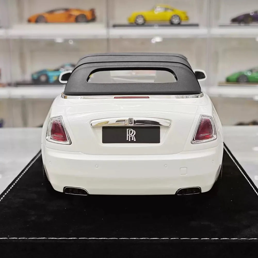 [Henson & Heaven] 1:18 Rolls-Royce 2015 Dawn ホワイト & ブラック モデルカー レジン