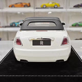 [Henson & Heaven] 1:18 Rolls-Royce 2015 Dawn bianco & nero modellino di auto resina