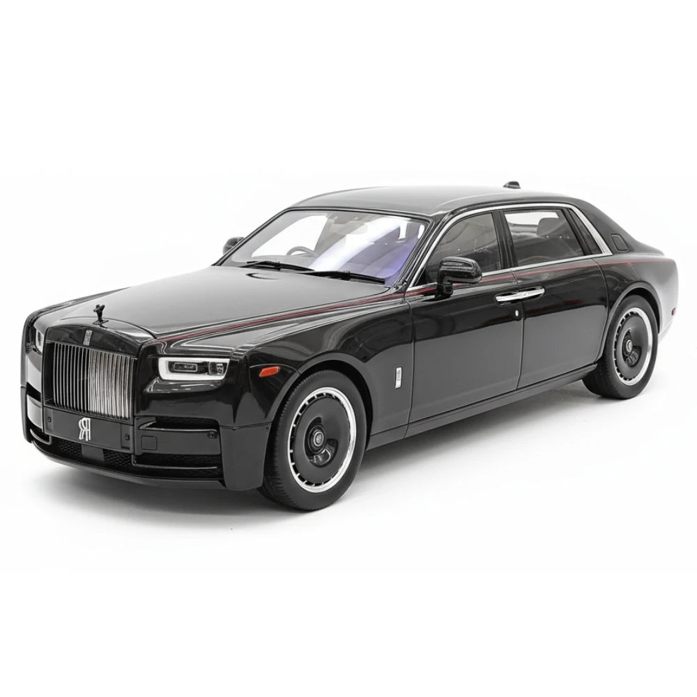 [Henson & Heaven] 1:18 Rolls-Royce 2017 Phantom VIII Black Model Car Resin