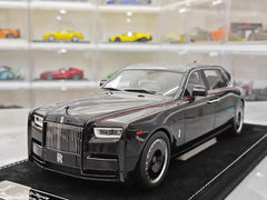 [Henson & Heaven] 1:18 Rolls-Royce 2017 Phantom VIII Black Model Car Resin