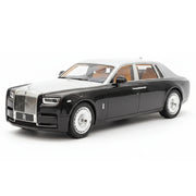 Henson & Heaven Rolls-Royce 2017 Phantom VIII noir et argent 1:18 – voiture miniature de collection en résine