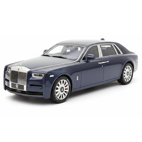 [Henson & Heaven] 1:18 Rolls-Royce 2017 Phantom VIII Blue Model Car Resin