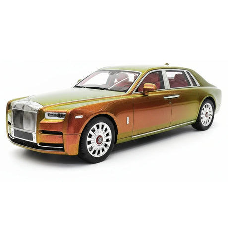 [Henson & Heaven] 1:18 Rolls-Royce 2017 Phantom VIII Chameleon Gold Green Model Car Resin
