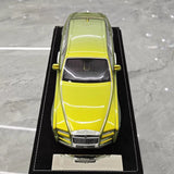 [Henson & Heaven] 1:18 Rolls-Royce 2017 Phantom VIII Metallic Lime Green Model Car Resin
