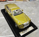 [Henson & Heaven] 1:18 Rolls-Royce 2017 Phantom VIII Olive Green Metallic Model Car Resin