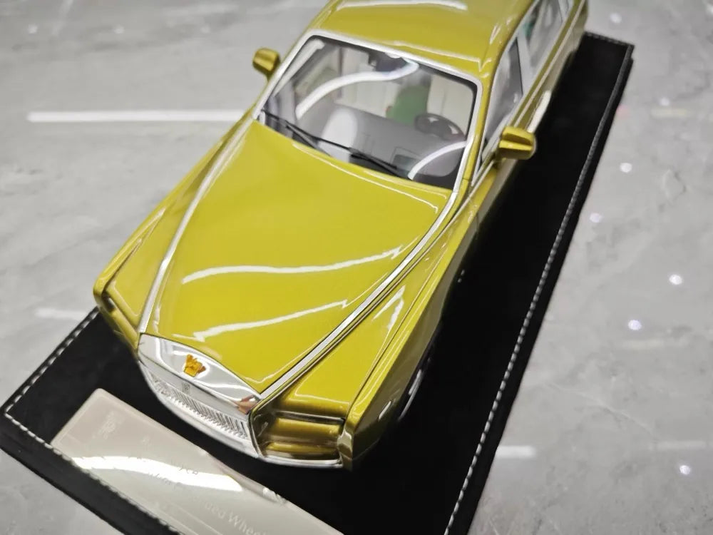 [Henson & Heaven] 1:18 Rolls-Royce 2017 Phantom VIII Olive verde metallizzato modellino di auto resina