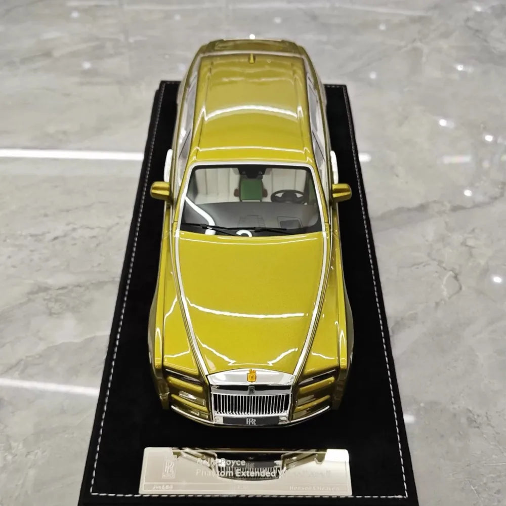 [Henson & Heaven] 1:18 Rolls-Royce 2017 Phantom VIII Olive verde metallizzato modellino di auto resina