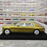 [Henson & Heaven] 1:18 Rolls-Royce 2017 Phantom VIII Olive Green Metallic Model Car Resin