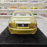 [Henson & Heaven] 1:18 Rolls-Royce 2017 Phantom VIII Olive Green Metallic Model Car Resin