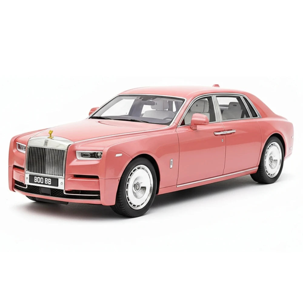 [Henson & Heaven] 1:18 Rolls-Royce 2017 Phantom VIII Pink Model Car Resin