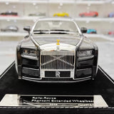 [Henson & Heaven] 1:18 Rolls-Royce 2017 Phantom VIII Extended Wheelbase Black Model Car Resin