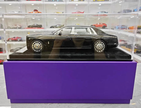 [Henson & Heaven] 1:18 Rolls-Royce 2017 Phantom VIII Extended Wheelbase Black Model Car Resin