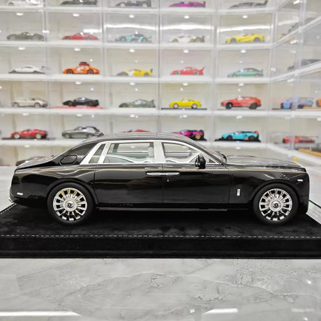 [Henson & Heaven] 1:18 Rolls-Royce 2017 Phantom VIII Extended Wheelbase Black Model Car Resin