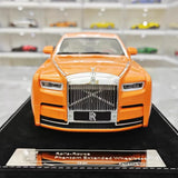 [Henson & Heaven] 1:18 Rolls-Royce 2017 Phantom VIII Extended Wheelbase Orange Model Car Resin