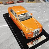 [Henson & Heaven] 1:18 Rolls-Royce 2017 Phantom VIII Extended Wheelbase Orange Model Car Resin